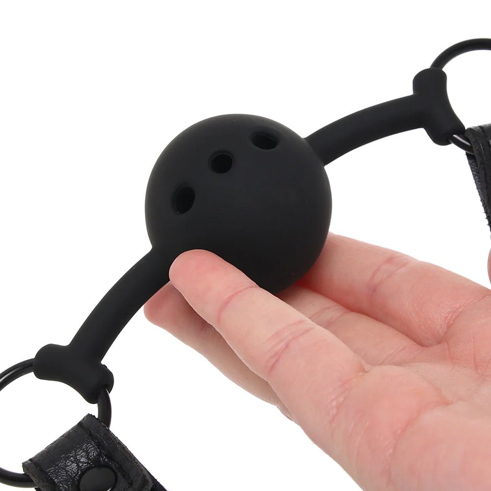 Nocturnal Collection Eye Mask & Breathable Ball Gag