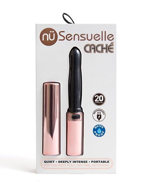 Nu Sensuelle Cache 20 Functions Covered Lipstick Vibe - Rose Gold - Temptations