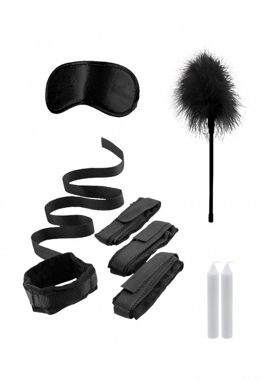 Ouch! Bed Bindings Restraint Kit Black - Temptations