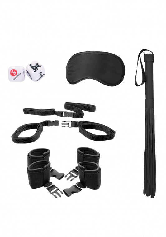 Ouch! Bed Post Bindings Restraing Kit Black - Temptations