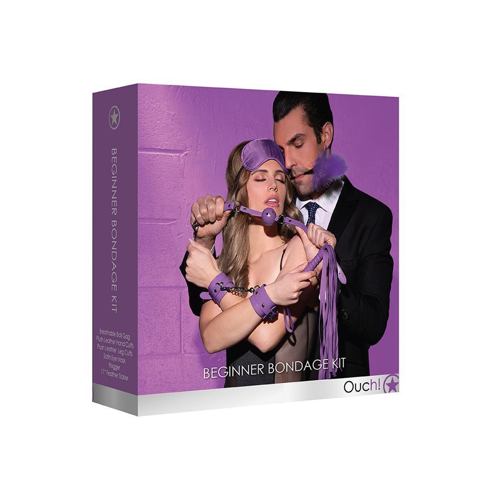 Ouch! Beginners Bondage Kit Purple - Temptations