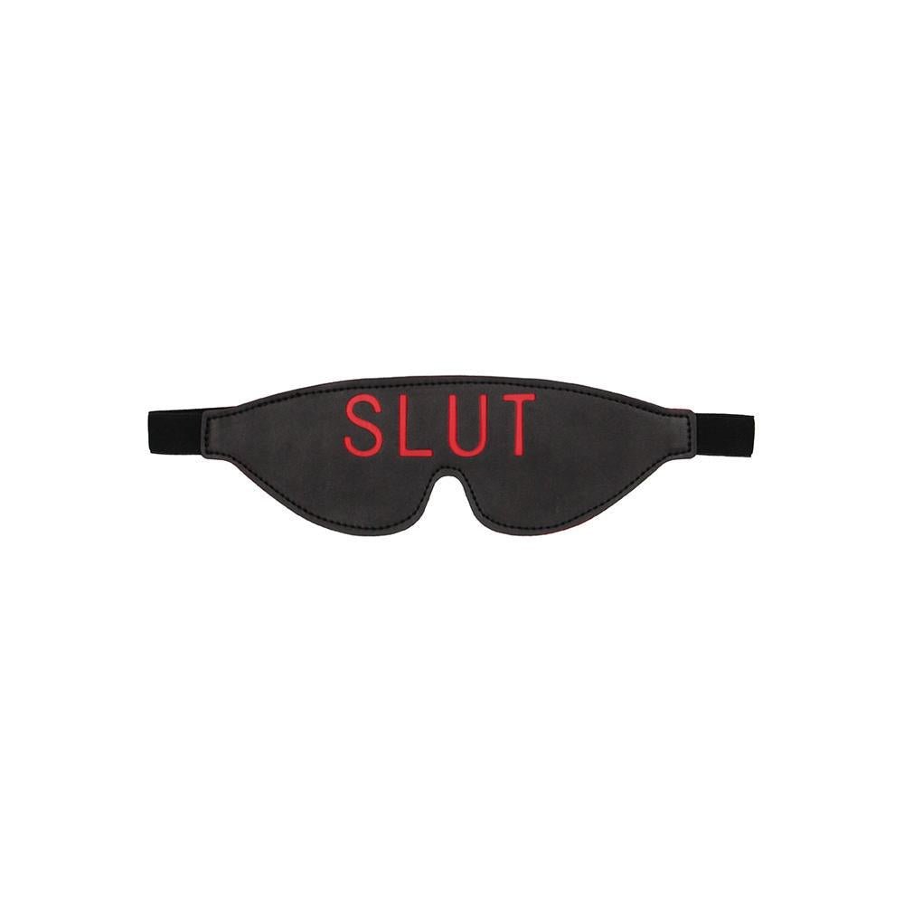 Ouch! Blindfold Slut Black - Temptations