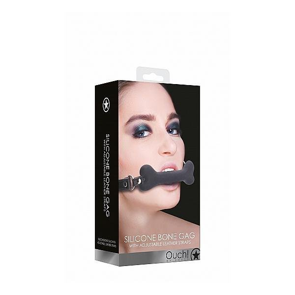 Ouch! Bone Gag Black - Temptations