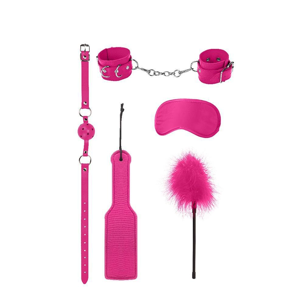 Ouch! Introductory Bondage Kit #4 Pink - Temptations