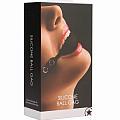 Ouch Silicone Ball Gag - Black - Temptations