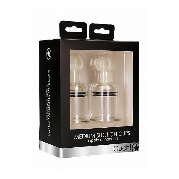 Ouch! Suction Cup Medium Transperant - Temptations