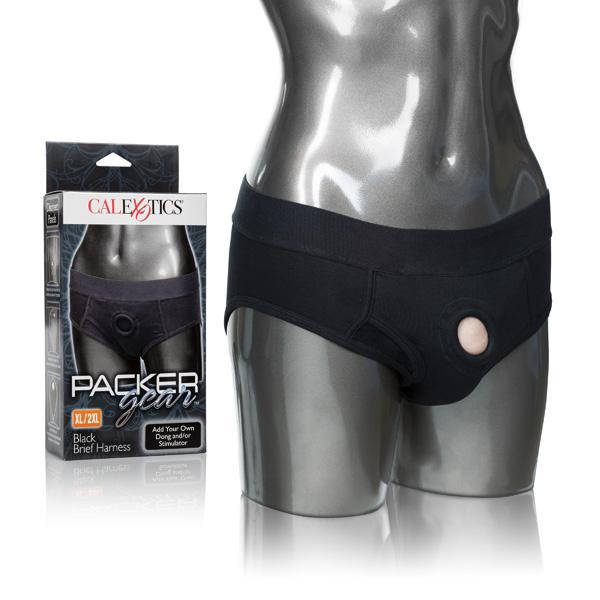 Packer Gear Black Brief Harness Xl/2Xl - Temptations