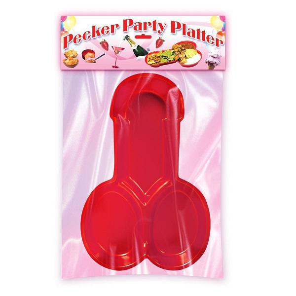 Party Pecker Platter Red - Temptations