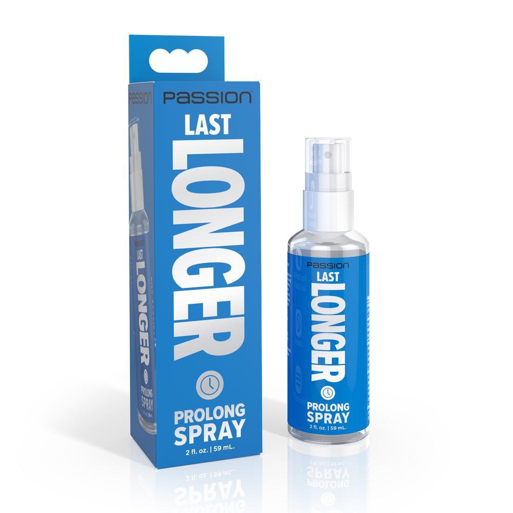 Passion Lubricants Last Longer Prolong Spray 2 oz. - Temptations