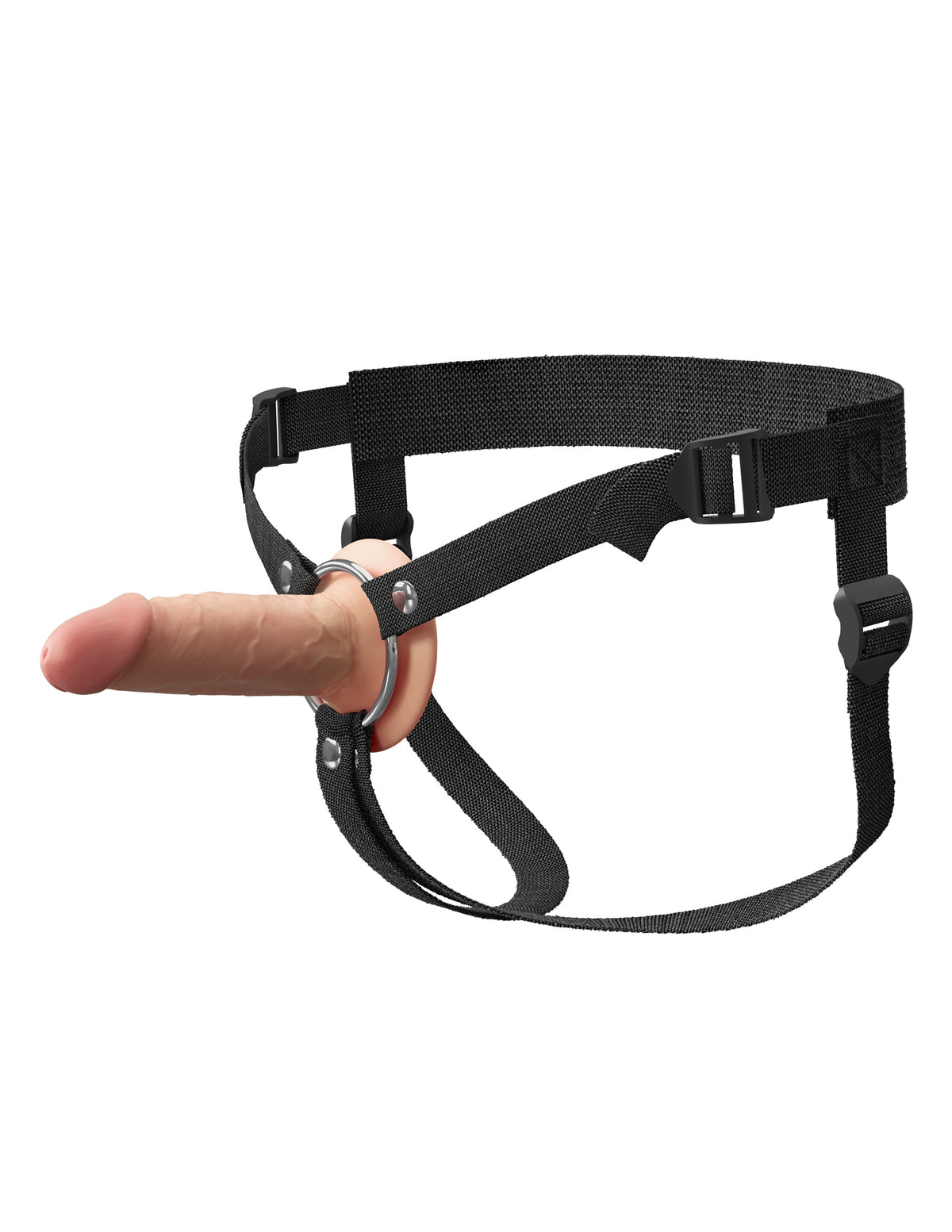 Fantasy X-Tensions Elite 5" Silicone Hollow Strap-On Dual Density Light