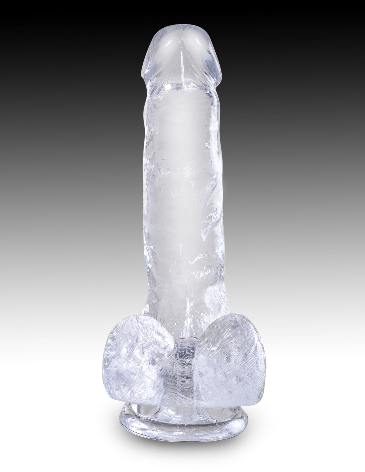 King Cock Clear 6" Cock With Balls