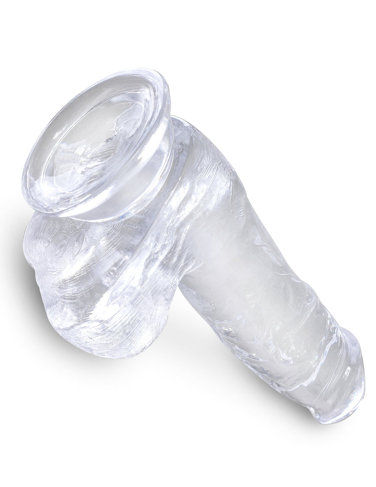 King Cock Clear 6" Cock With Balls