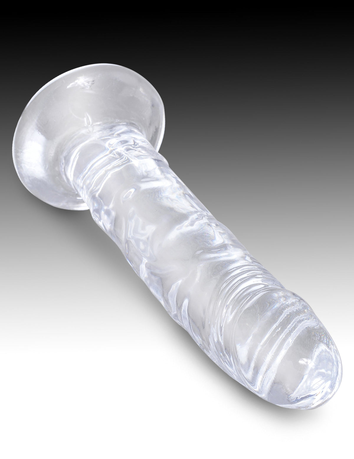 King Cock Clear 6" Cock