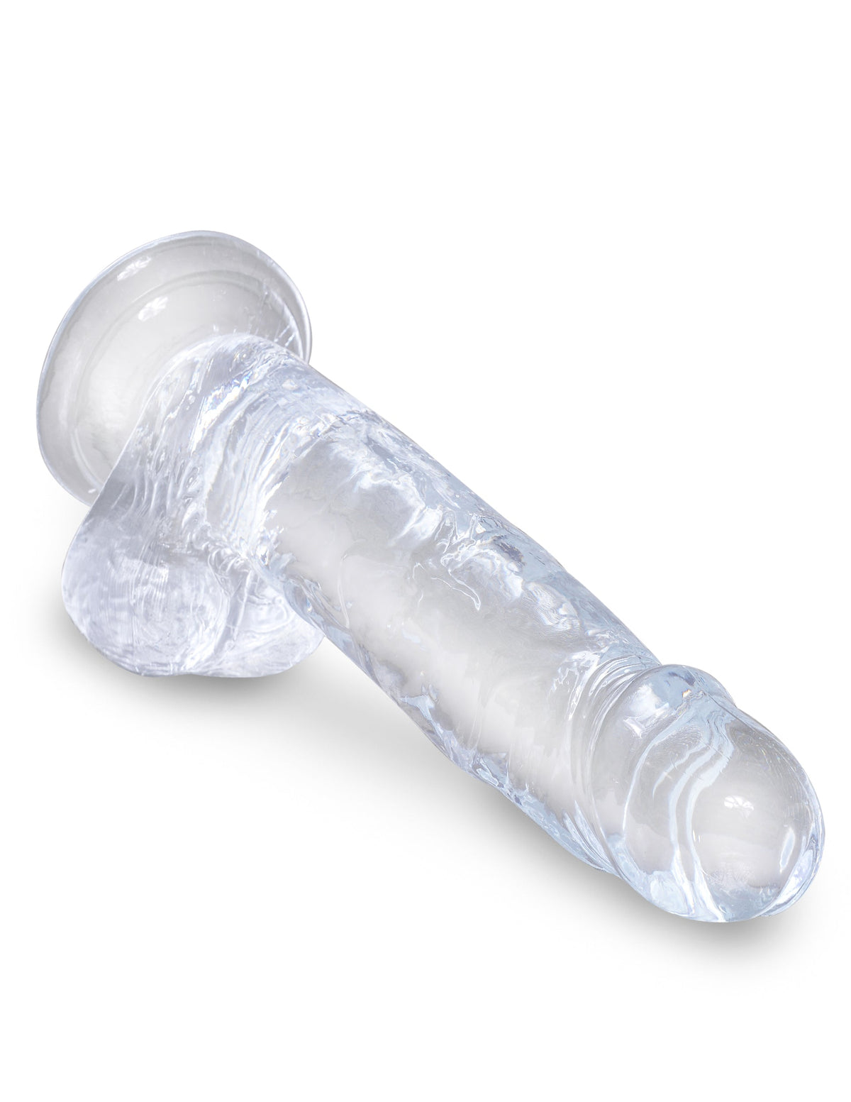 King Cock Clear 7" Cock With Balls