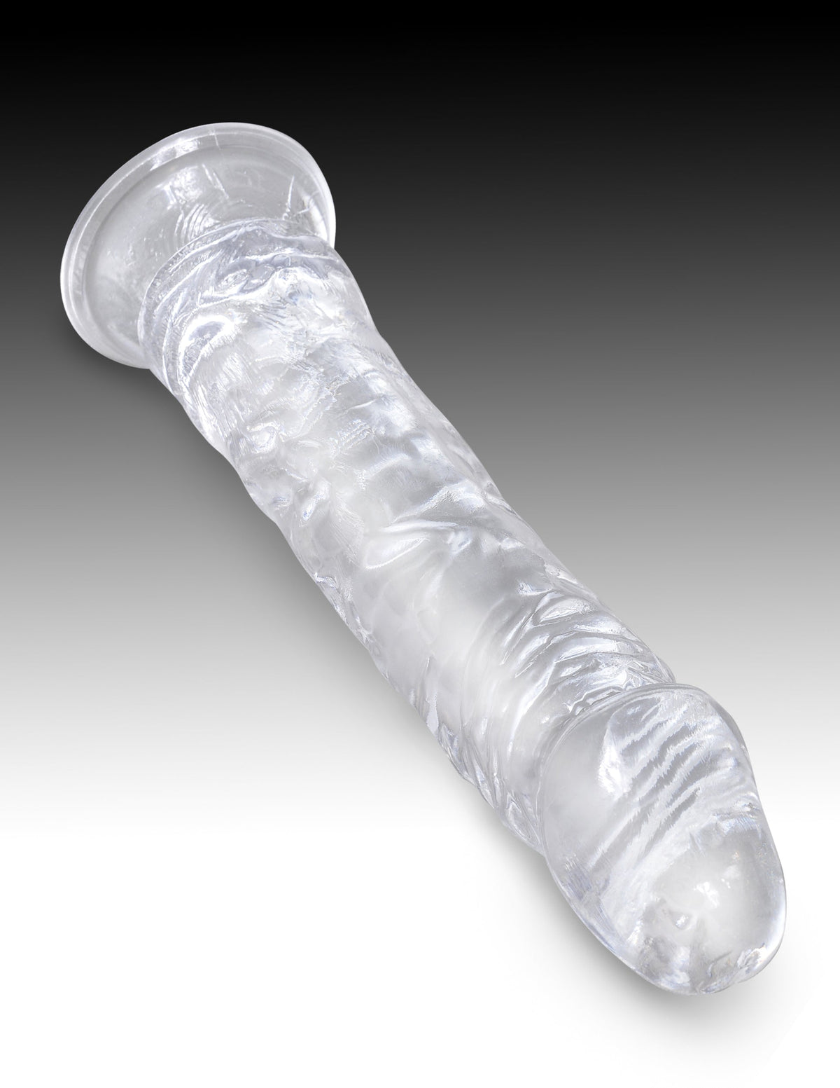 King Cock Clear 8" Cock