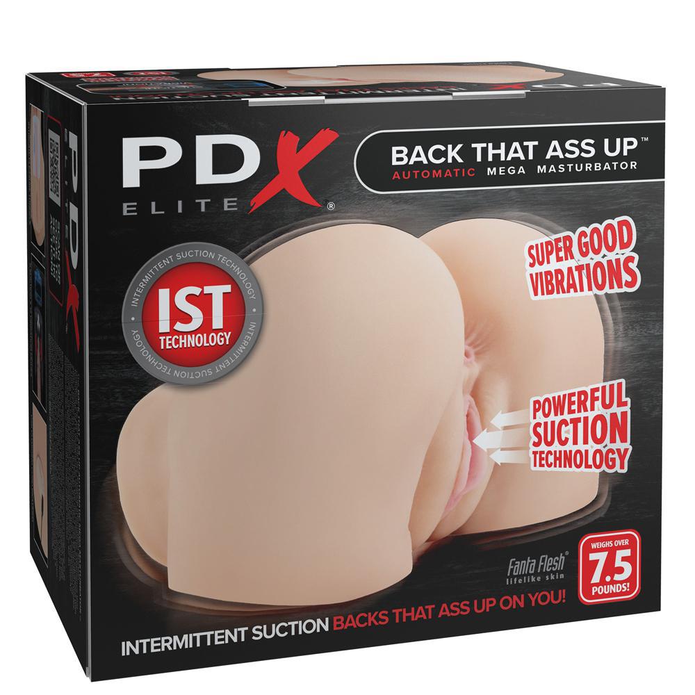 Pdx Elite Back That Ass Up Automatic Mega Masturbator Light - Temptations
