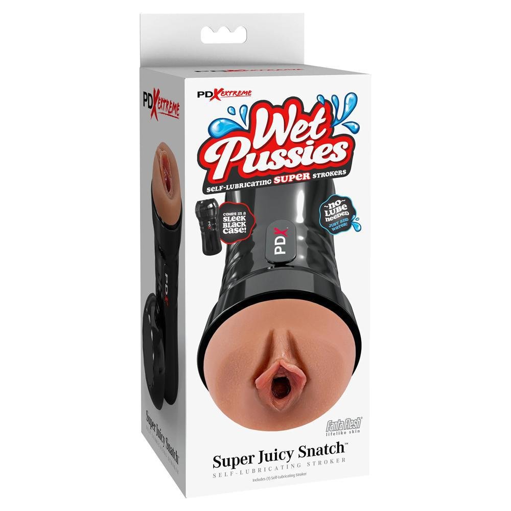 Pdx Extreme Wet Pussies Super Juicy Snatch Brown - Temptations