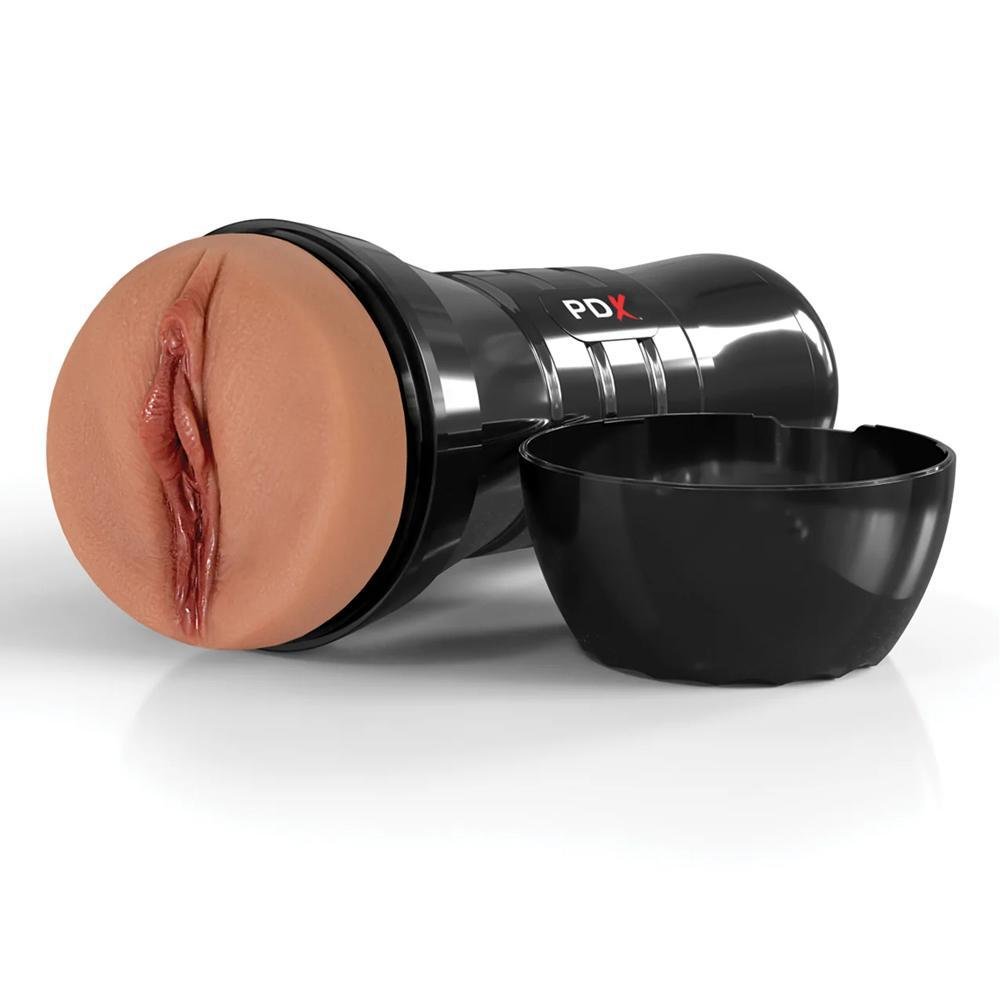 Pdx Extreme Wet Pussies Super Juicy Snatch XXL Brown - Temptations