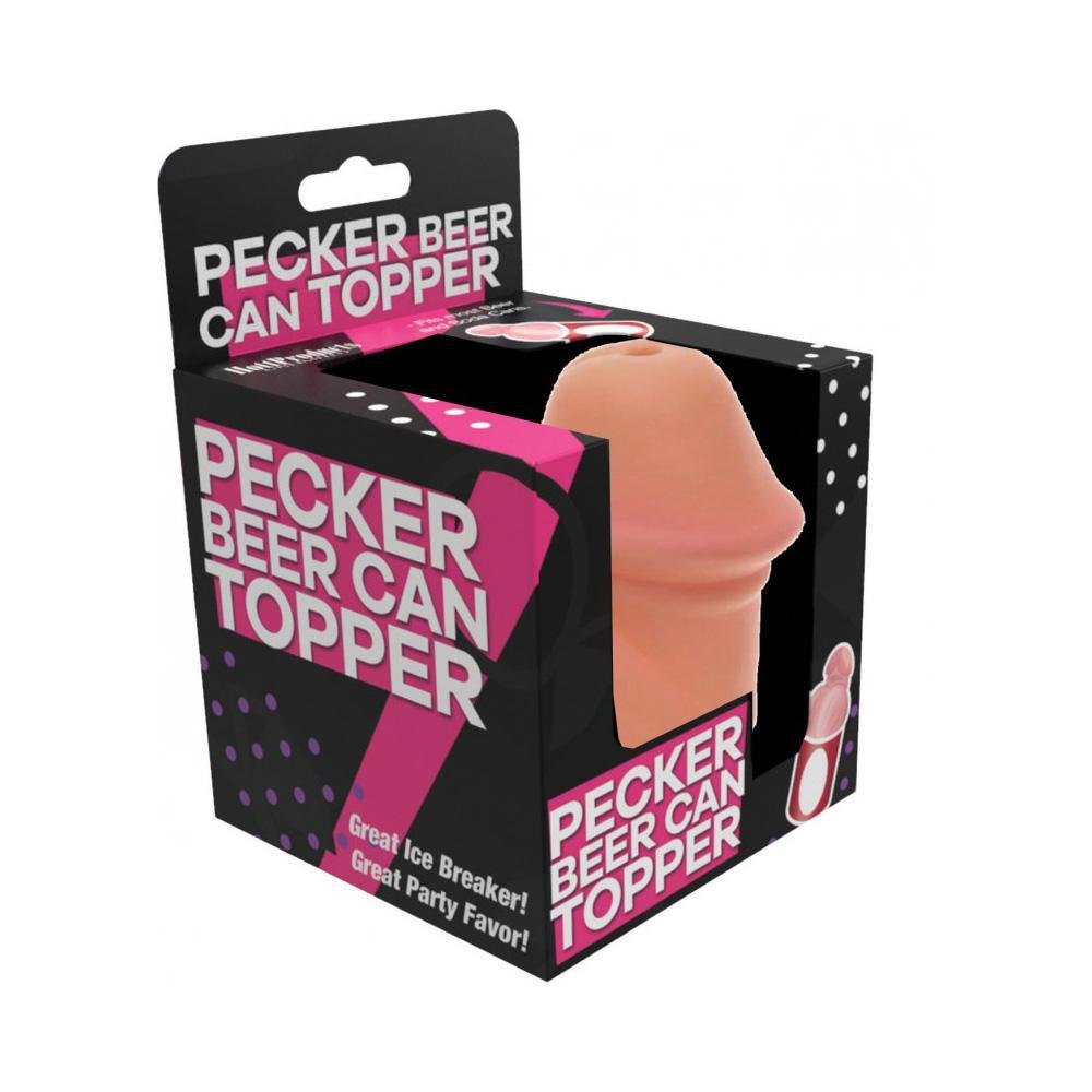 Pecker Beer Can Topper - Temptations