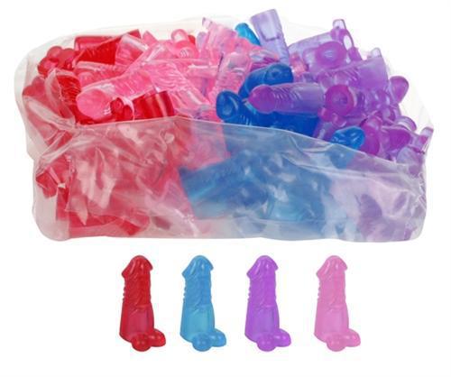PECKER PENCIL TOPS MULTI 144/BAG - Temptations