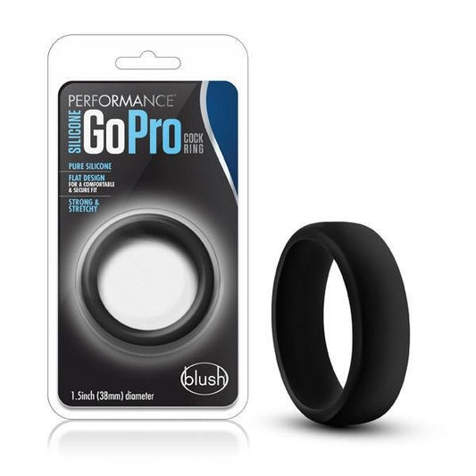 Performance Silicone Go Pro Cock Ring Black - Temptations