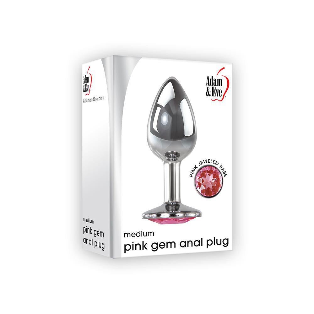 Pink Gem Anal Plug Medium - Temptations