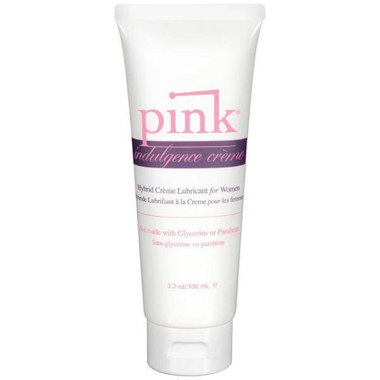 PINK INDULGENCE CREME HYBRID LUBRICANT 3.3OZ - Temptations