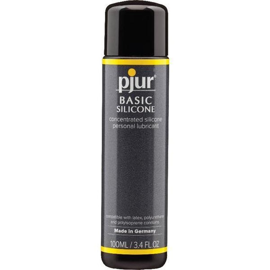 Pjur Basic Silicone Personal Lubricant 100Ml Bottle - Temptations