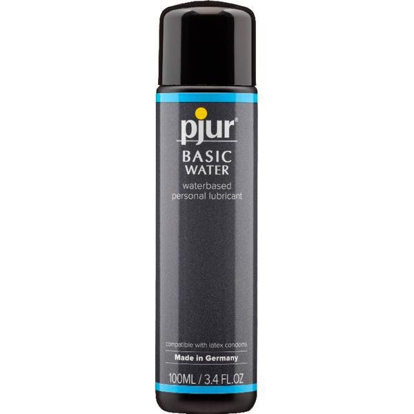 Pjur Basic Water Water - Based Personal Lubricant 100ml bottle - Temptations