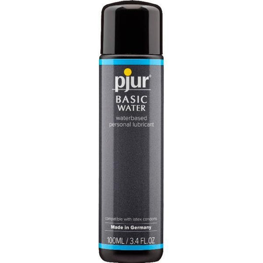 Pjur Basic Water Water - Based Personal Lubricant 100ml bottle - Temptations