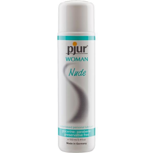 Pjur Woman Nude Water - Based Personal Lubricant 100Ml Bottle - Temptations