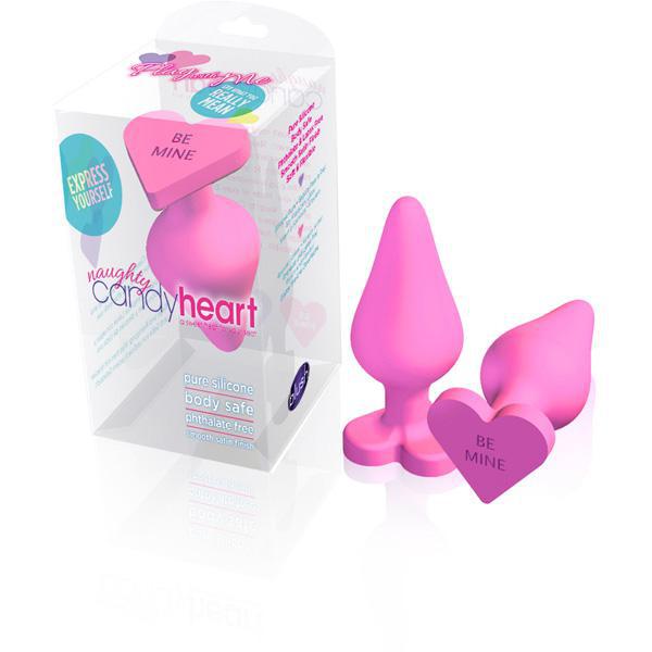 Play With Me Naughty Candy Heart Be Mine Pink - Temptations