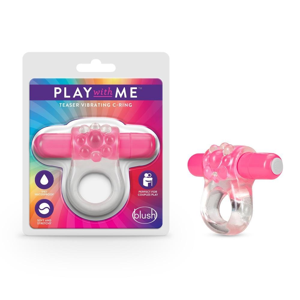 Play With Me Teaser Vibrating C - Ring Pink - Temptations