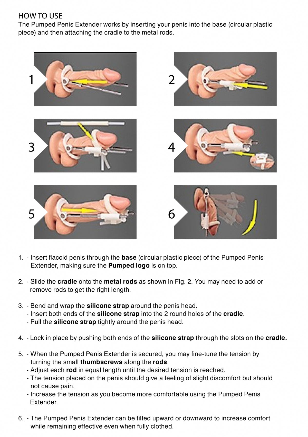 Pumped Penis Extender - Temptations