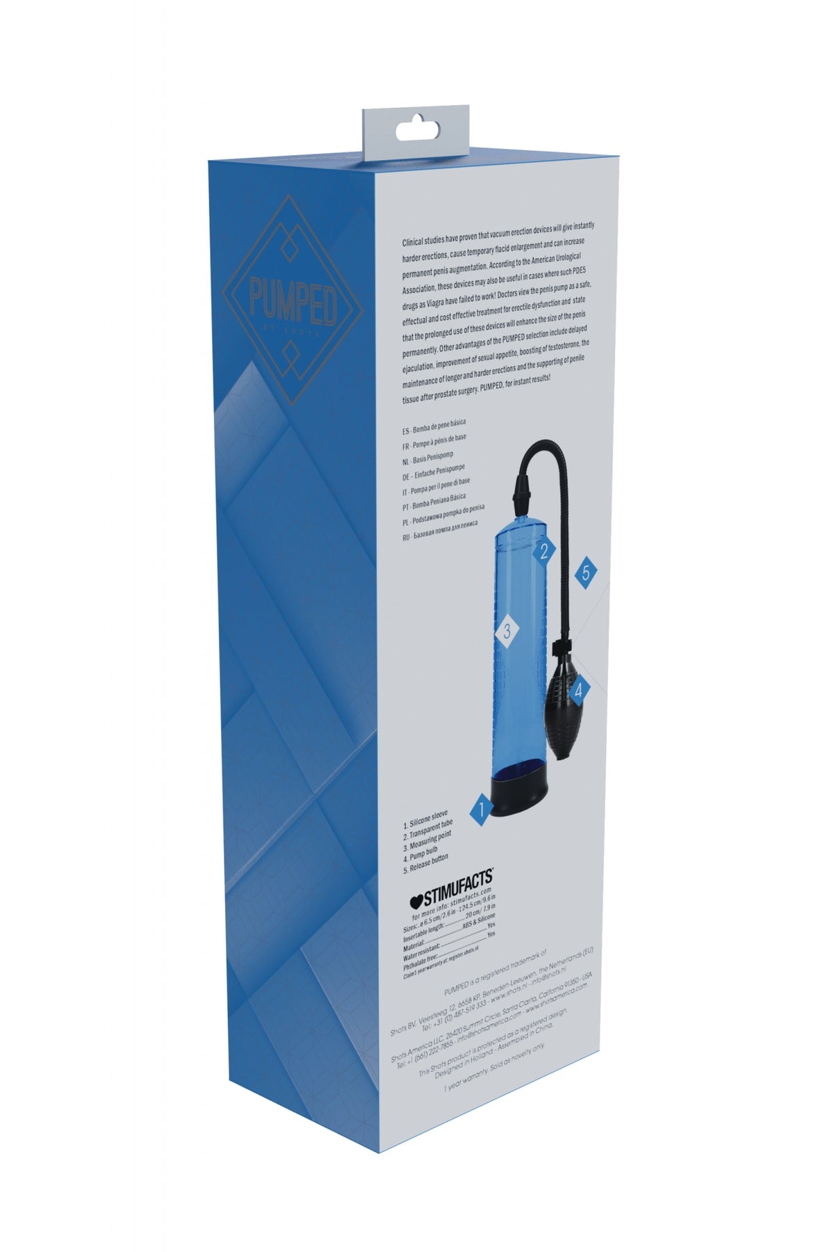 Pumped Basic Pump 1 Water Resistant - Temptations