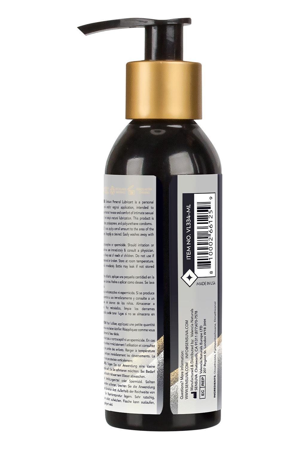 Premium Silicone Personal Lubricant 4 fl. oz. (125ml) Bottle - Temptations