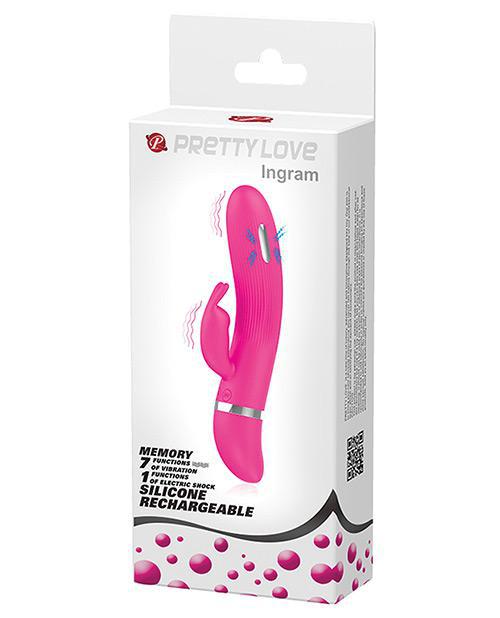 Pretty Love Ingram Electro Shock Vibrator - Fuchsia - Temptations