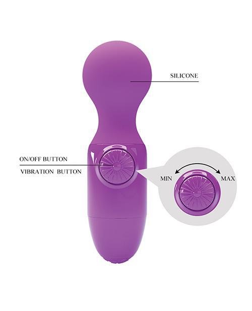 Pretty Love Little Cute Mini Stick Massager - Purple - Temptations