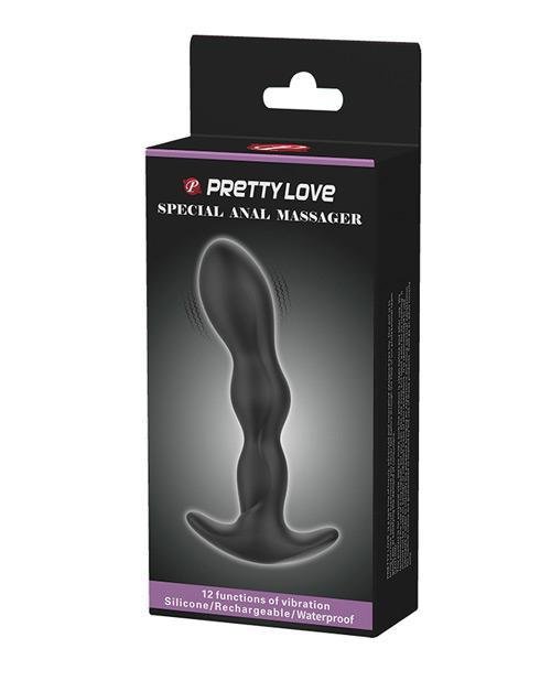 Pretty Love Special Anal Massager - Black - Temptations
