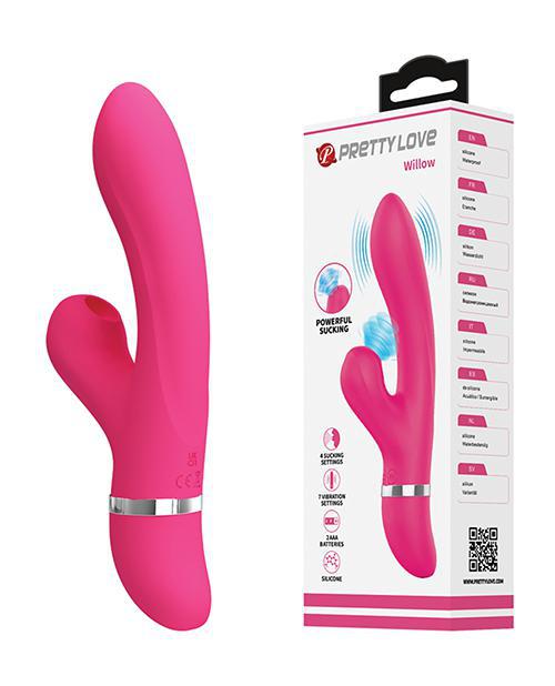 Pretty Love Willow Sucking Rabbit - Pink - Temptations