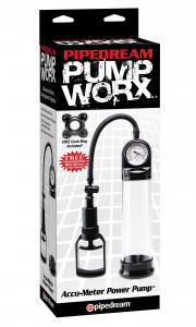PUMP WORX ACCU - METER POWER PUMP BLACK - Temptations