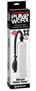 PUMP WORX SILICONE POWER PUMP CLEAR - Temptations