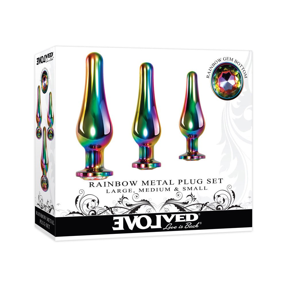 Rainbow Metal Plug Set