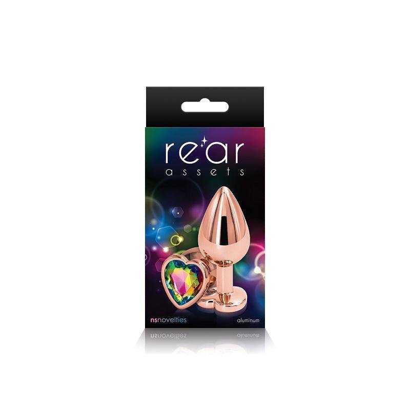 Rear Assets Rose Gold Heart Medium - Temptations