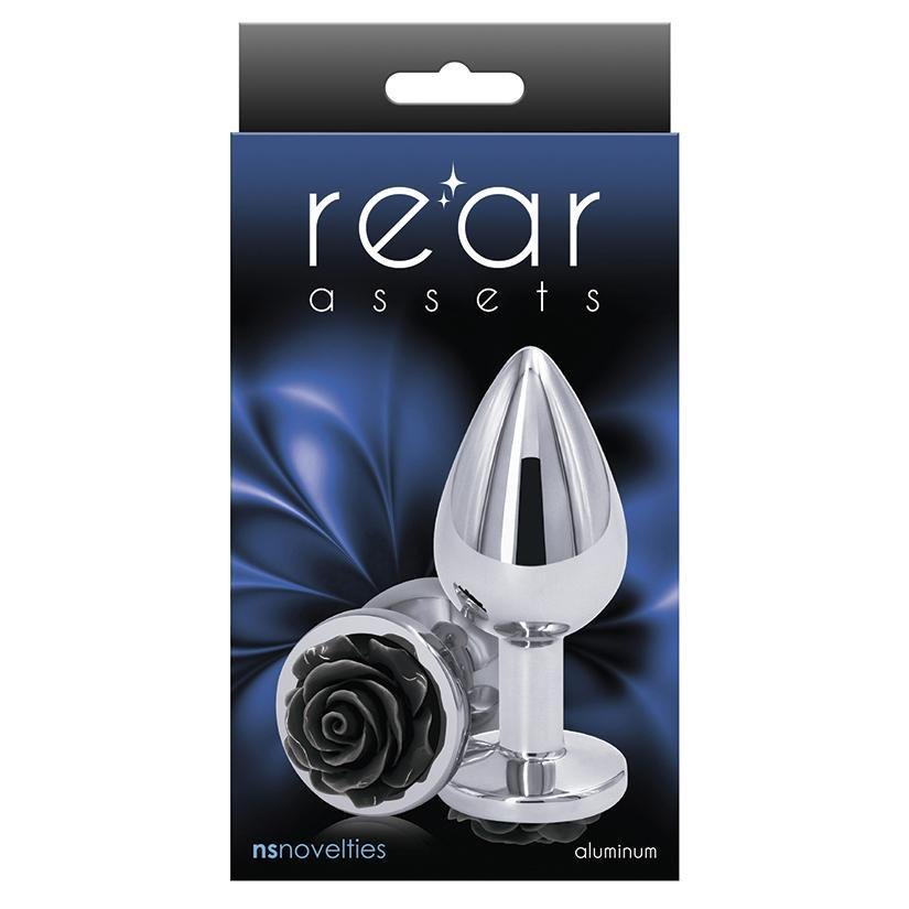 Rear Assets Rose Medium - Black - Temptations