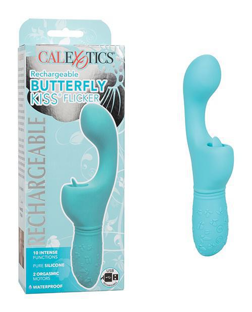 Rechargeable Butterfly Kiss® Flicker - Blue - Temptations
