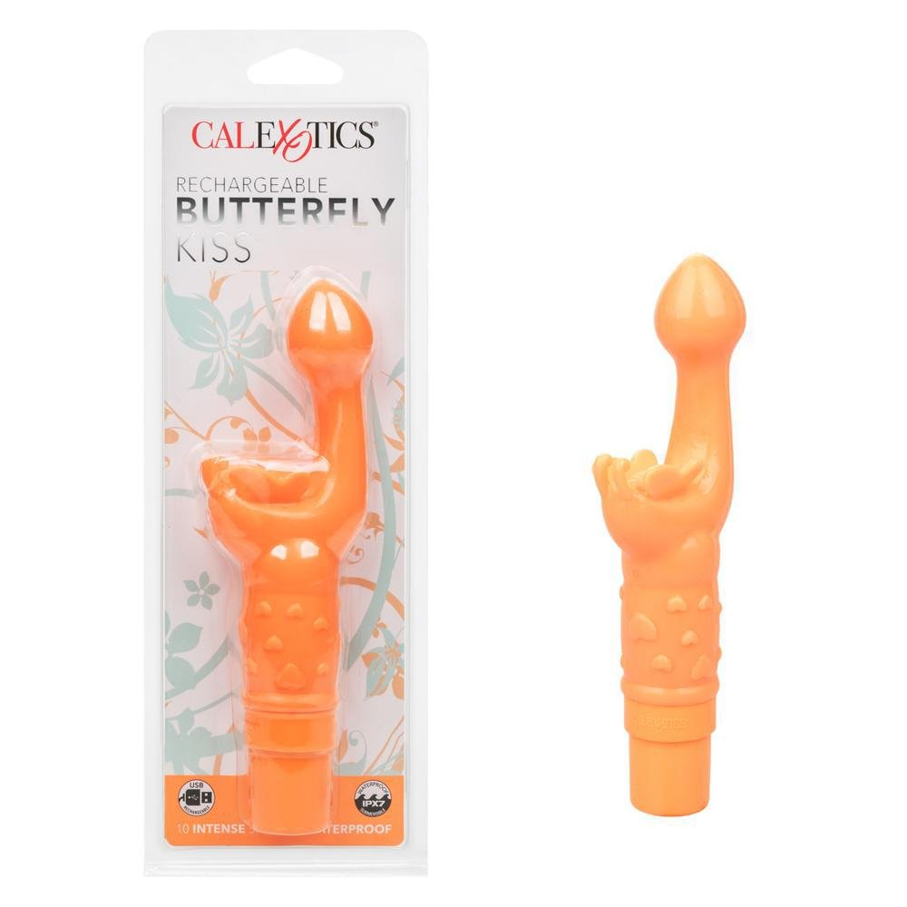 Rechargeable Butterfly Kiss Orange - Temptations