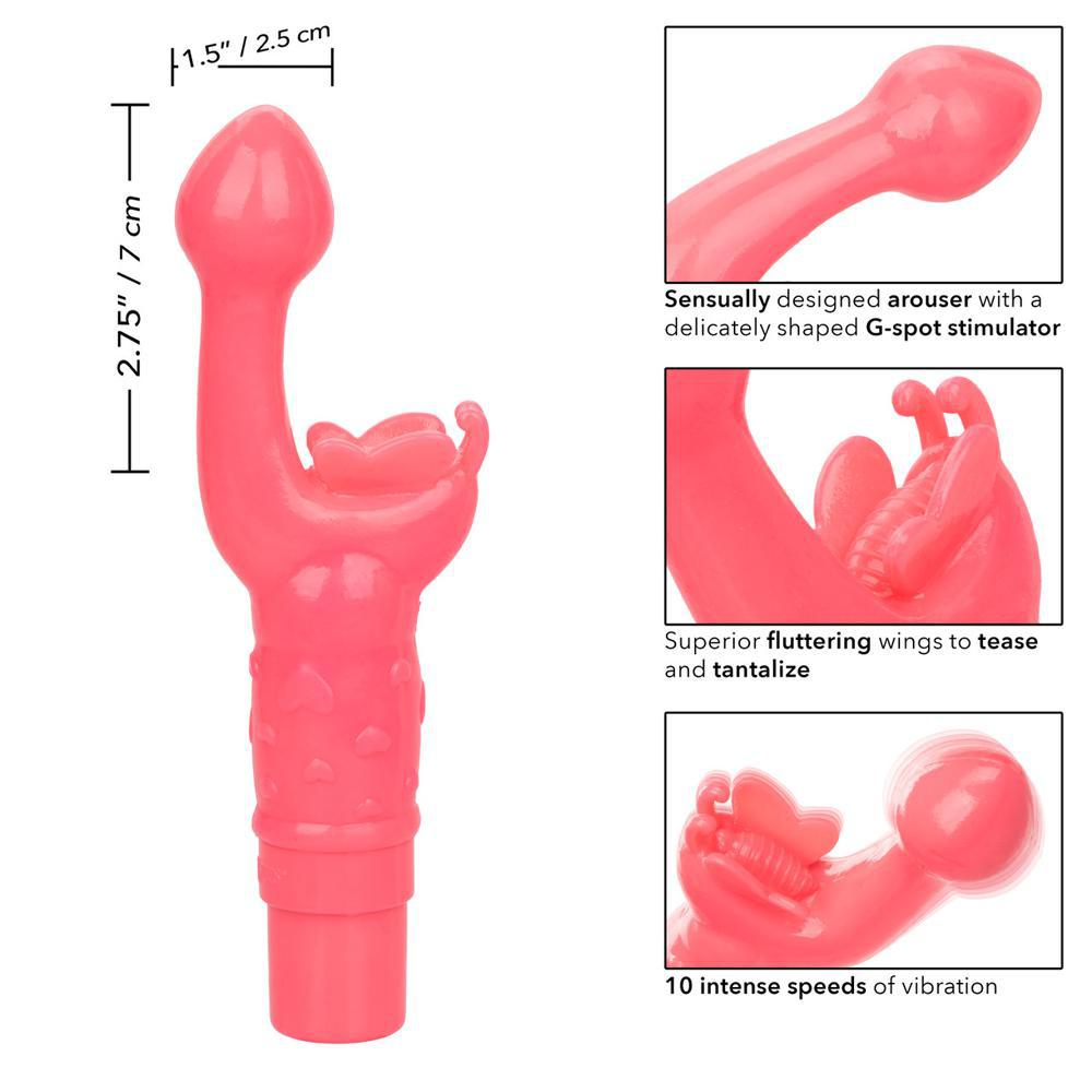 Rechargeable Butterfly Kiss Pink - Temptations