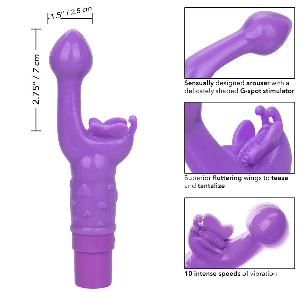 Rechargeable Butterfly Kiss Purple - Temptations