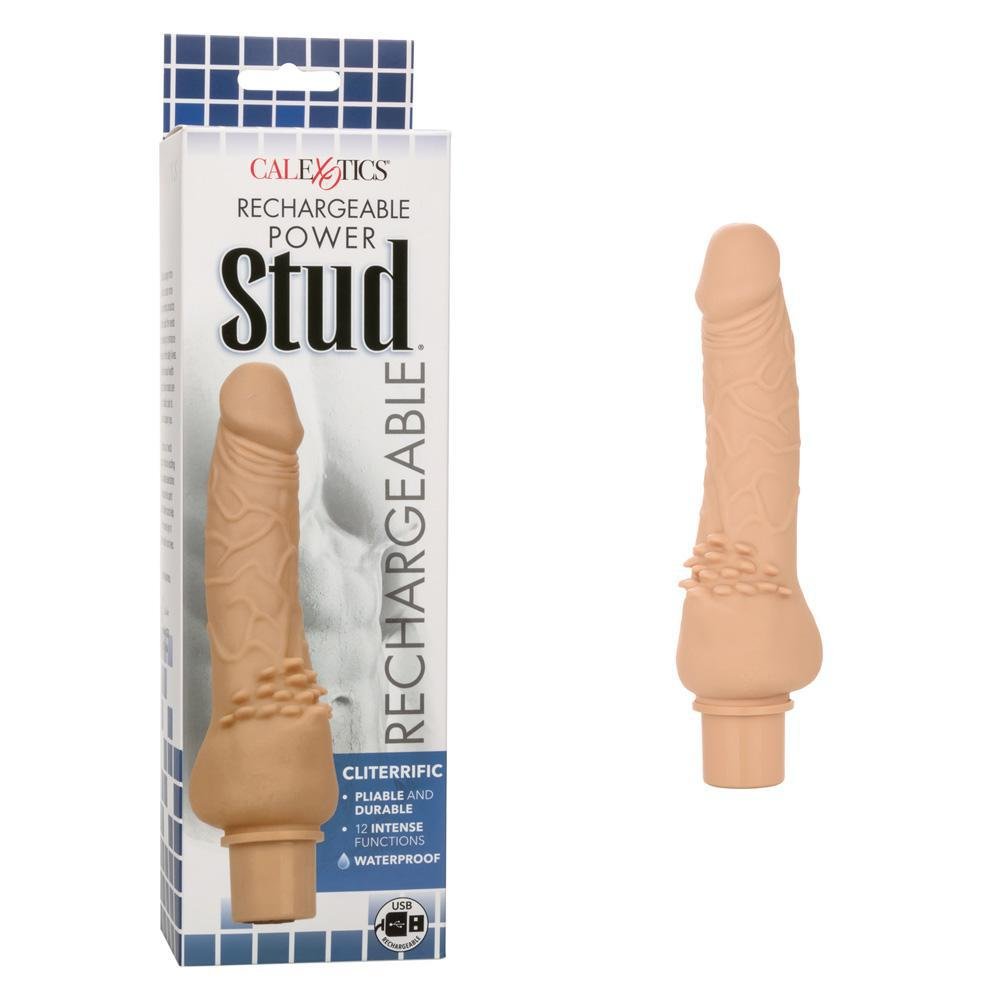Rechargeable Power Stud Cliterrific Ivory - Temptations